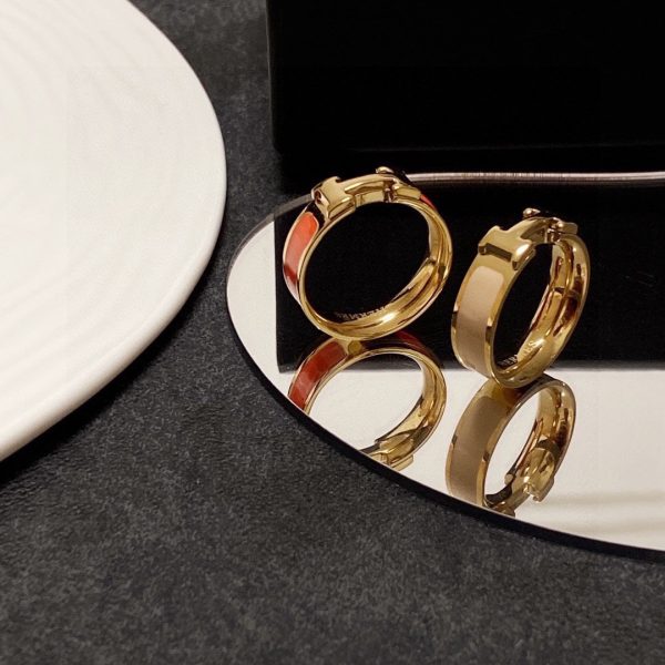 18K Vintage Clic H Ring - 图片 15