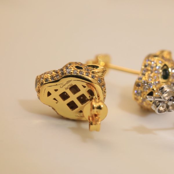 18K Panthère Earrings - 图片 9