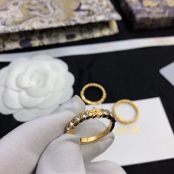 18K CD Star Set Of Three Rings - 图片 8