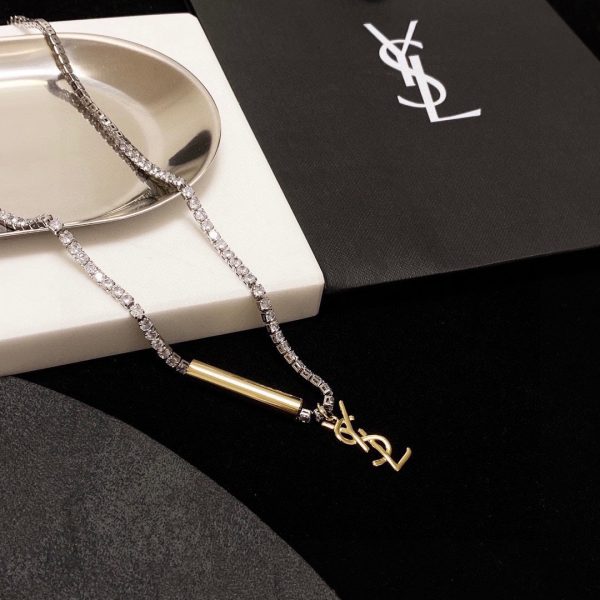 18K Saint Chain Diamond Necklace - 图片 8