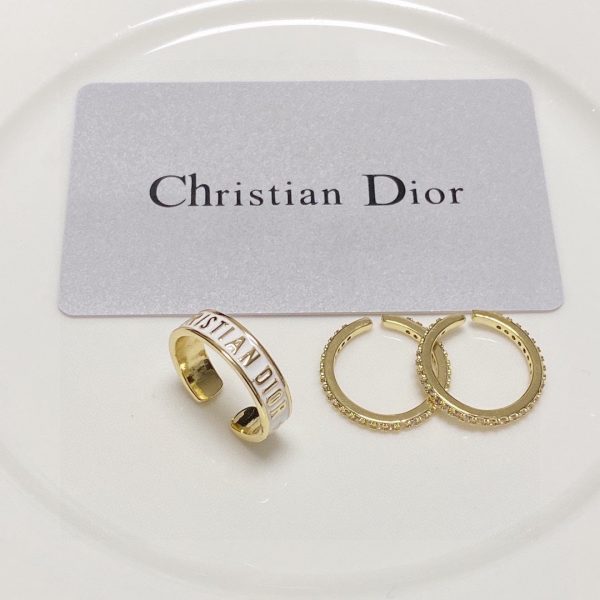 18K CD Code Ring Set - 图片 12