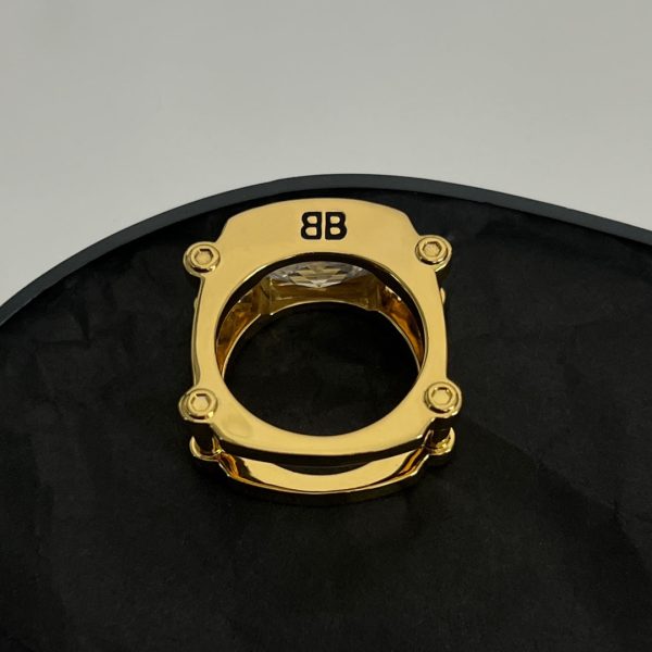 18K BB Crystal Ring - Image 8