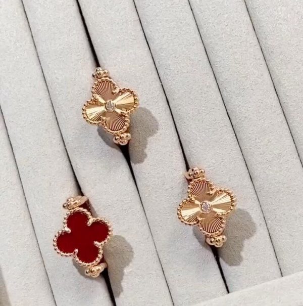 18K Vintage Alhambra Reversible Ring - 图片 9