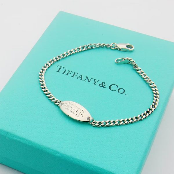 18K Return to Tiffany Oval I.D. Bracelet - 图片 8