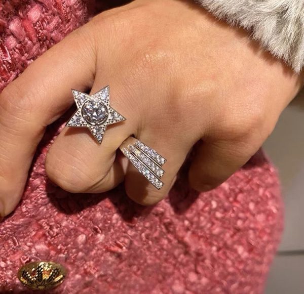 18K CC Comète Diamonds Ring - 图片 8