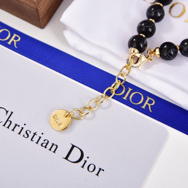 18K CD 30 Montaigne Black Pearls Bracelet - Image 6