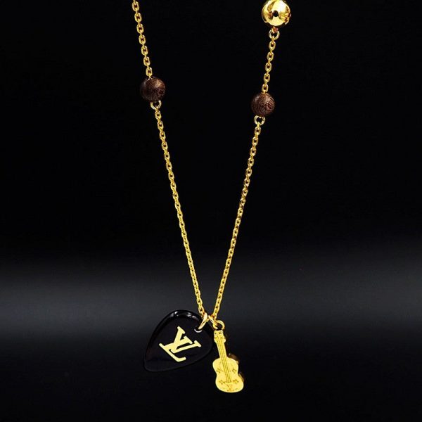 18K Louis Picks Pendant Necklace - 图片 9
