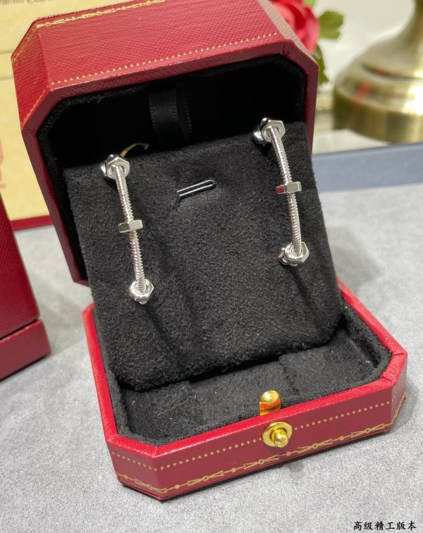 18K Ecrou De Earrings - 图片 6
