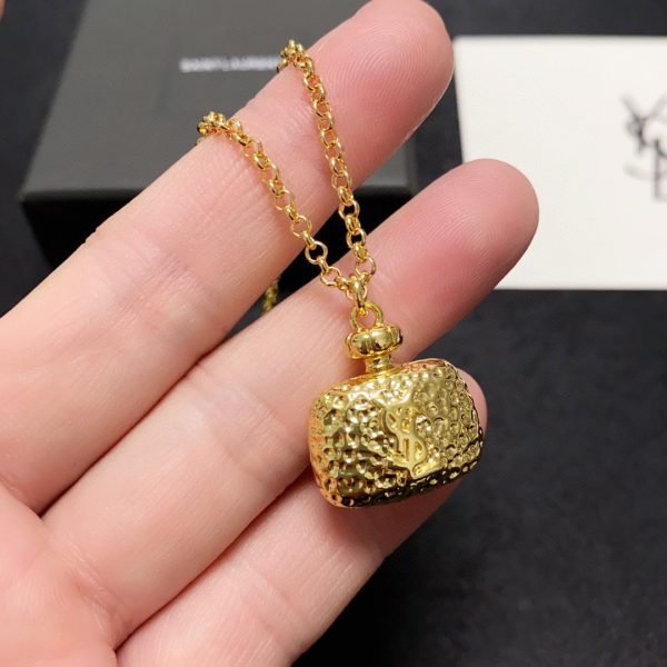 18K Saint Bag Pendant Necklace - 图片 7