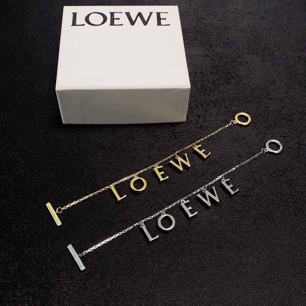 18K Anagram Letter Bracelet - Image 9