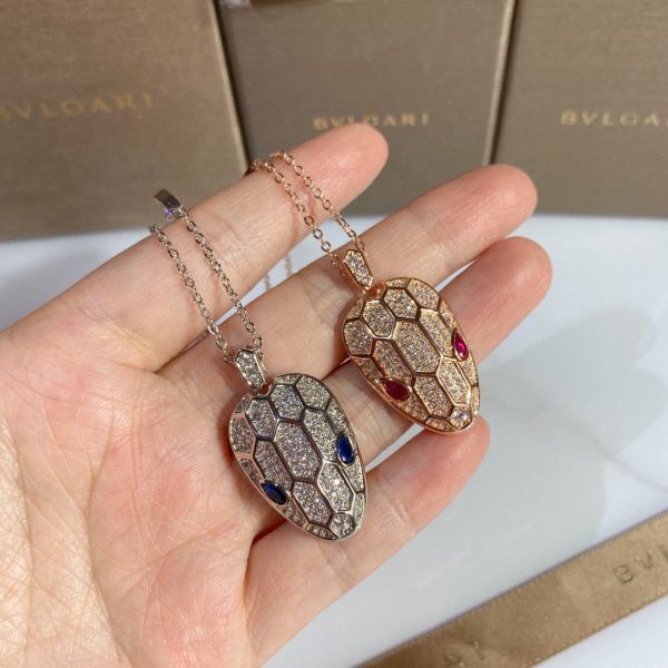 18K BV Serpenti Necklace - 图片 11