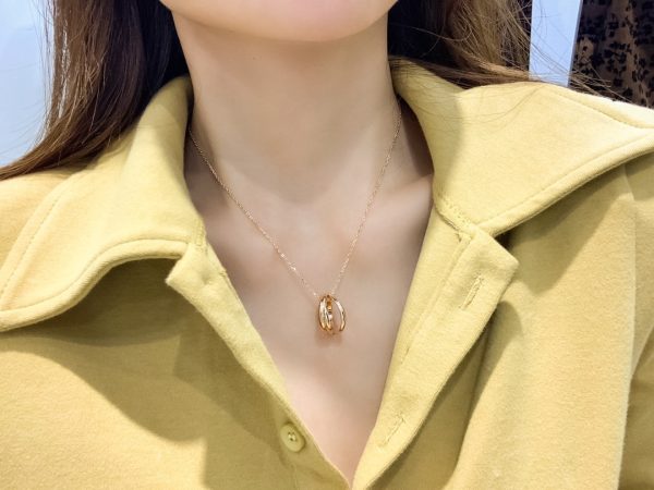 18K Trinity Necklace - 图片 10