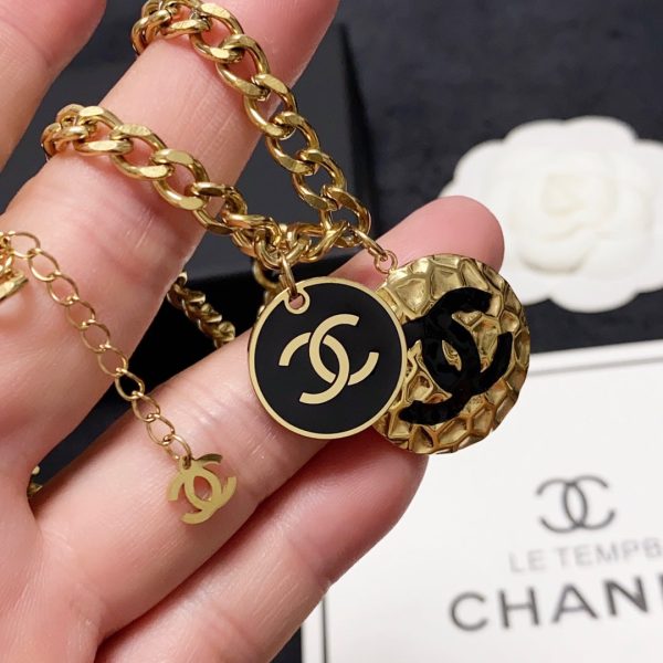 18K CC Yellow Gold Necklace - 图片 3