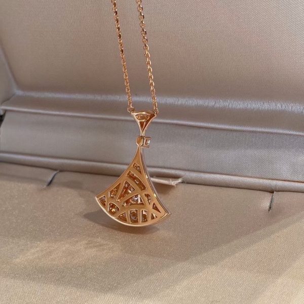 18K BV Divas' Dream Pavé Diamond Necklace - 图片 11