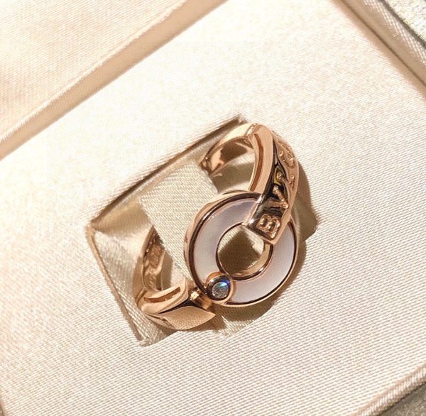 18K BV Pearl Ring - Image 8