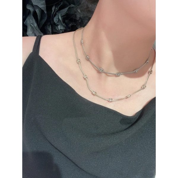 18K CC Chain Necklace - 图片 8
