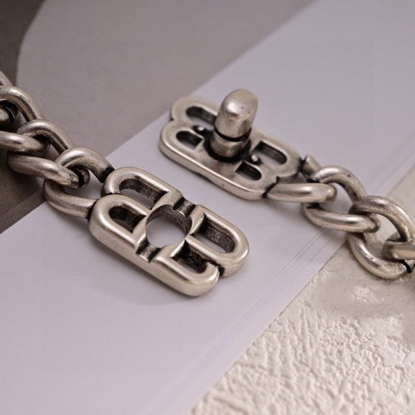 18K BB Monaco Chain Necklace - 图片 7