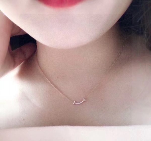 18K T Small Diamond Pendant Necklace - 图片 9