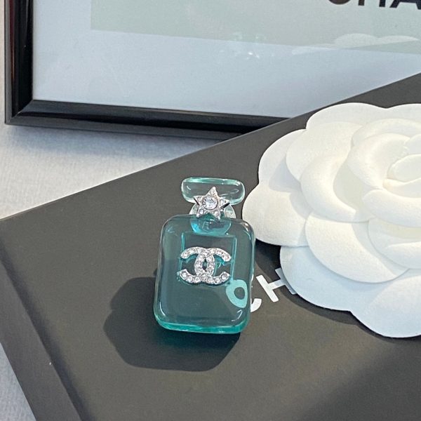 18K CC Perfume Color Bottle Brooch - Image 26
