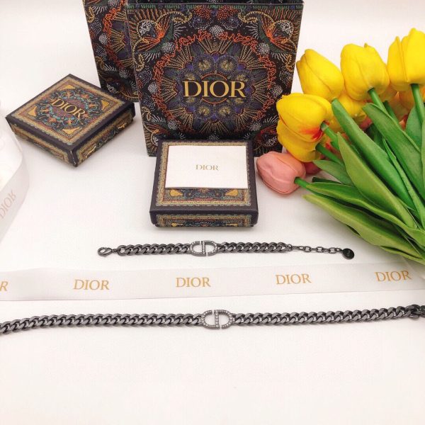18K CD 30 Montaigne Black Necklace - 图片 5