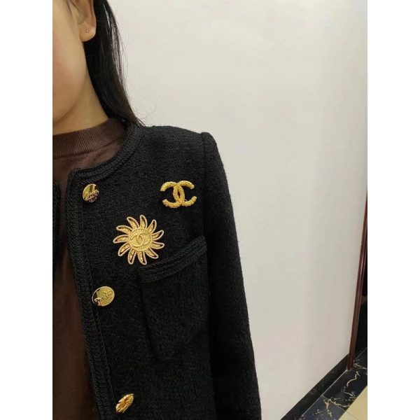 18K CC Sunflower Brooch - 图片 5