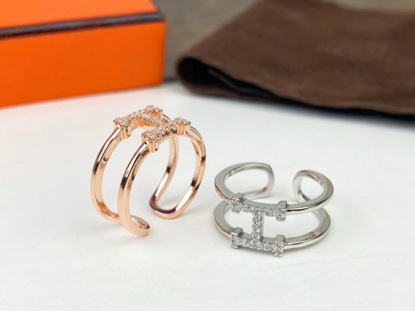 18K Ever Chaine D'ancre H Ring - 图片 8