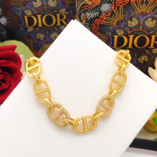 18K CD Diamond Chain Bracelet - Image 8