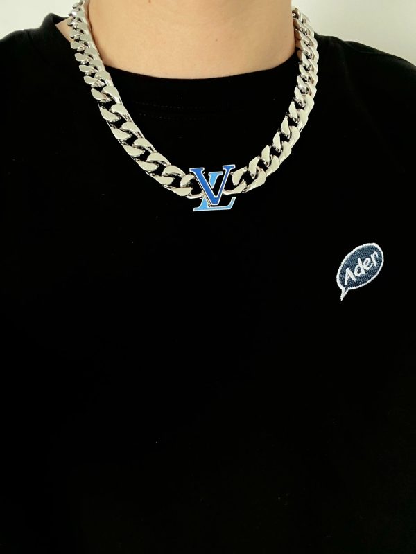 18K Louis Blue Chain Necklace - 图片 3
