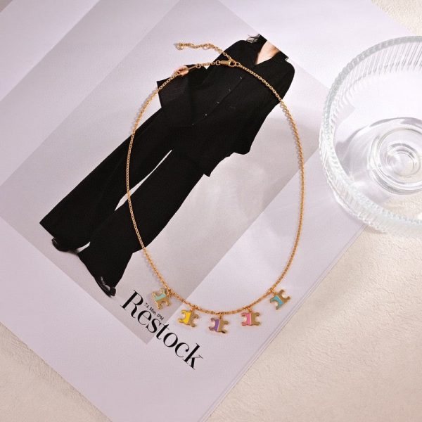 18K CE Teen Charms Necklace - 图片 6
