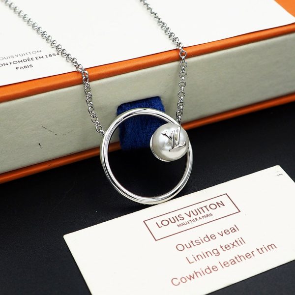 18K Louis Eclipse Pearls Necklace - 图片 8