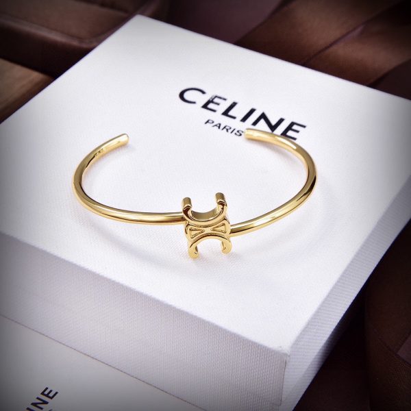 18K Triomphe Asymmetric Bracelet - 图片 2