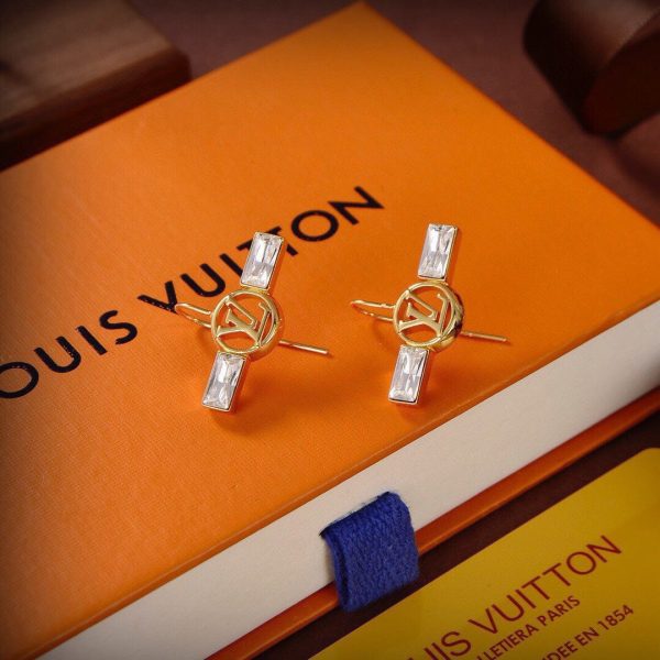 18k Louis Crystals Earrings - 图片 8