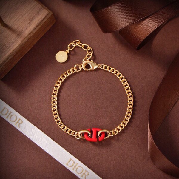 18K CD Fuchsia Bracelet - Image 7