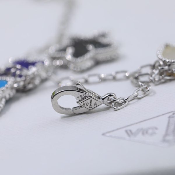 18K Sweet Alhambra Four Motifs Bracelet - 图片 5