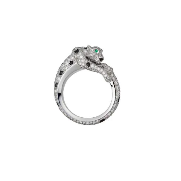 18K Panthère De Diamond Ring - 图片 4