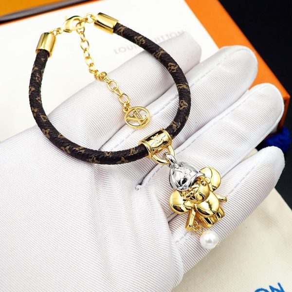 18K Louis Vivienne Pearls Bracelet - 图片 10