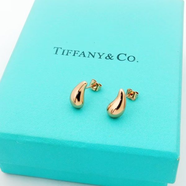 18K T Horn Earrings - 图片 5