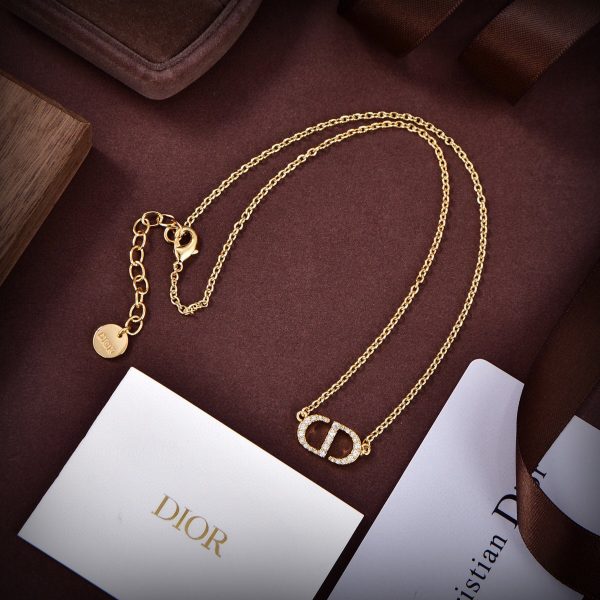 18K Petit CD Diamonds Necklace - 图片 8