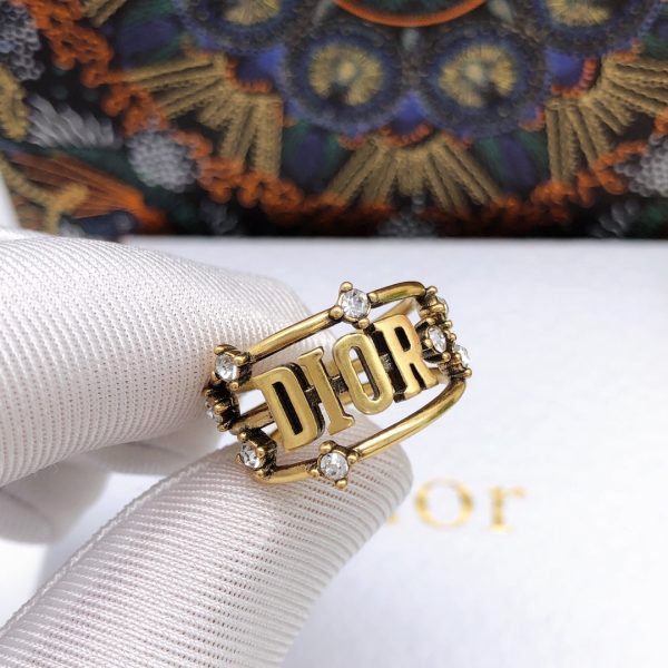 18K CD Vintage Ring - 图片 8