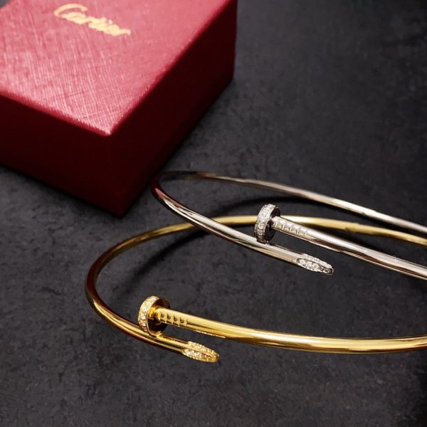 18K Juste Un Clou Diamond Necklace - 图片 8