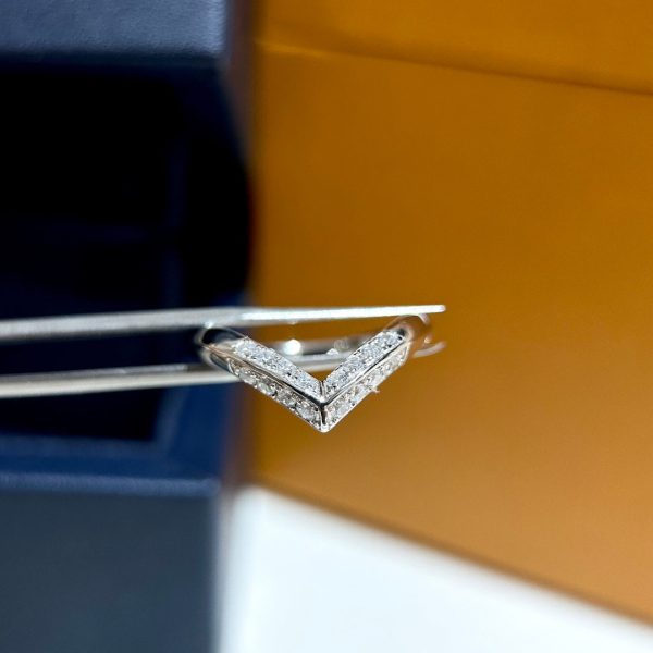 18K Louis V Diamonds Ring - 图片 9