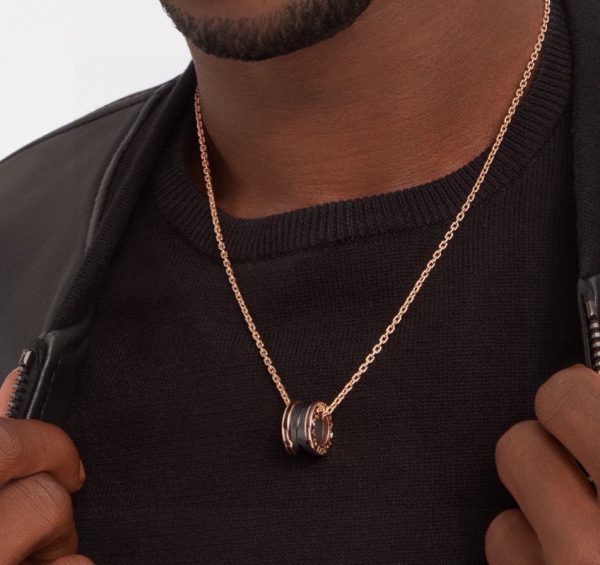 18K B.ZERO1 Black Ceramic Necklace - 图片 2
