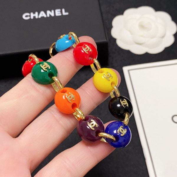 18K CC Color Beads Necklace - Image 5