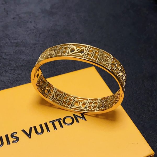 18K Louis Hollow Bracelet - 图片 2