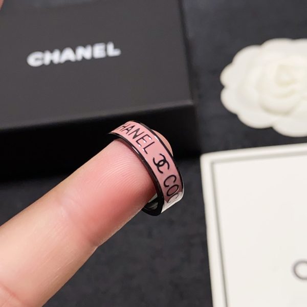 18K CC Coco Pink Ring - 图片 6