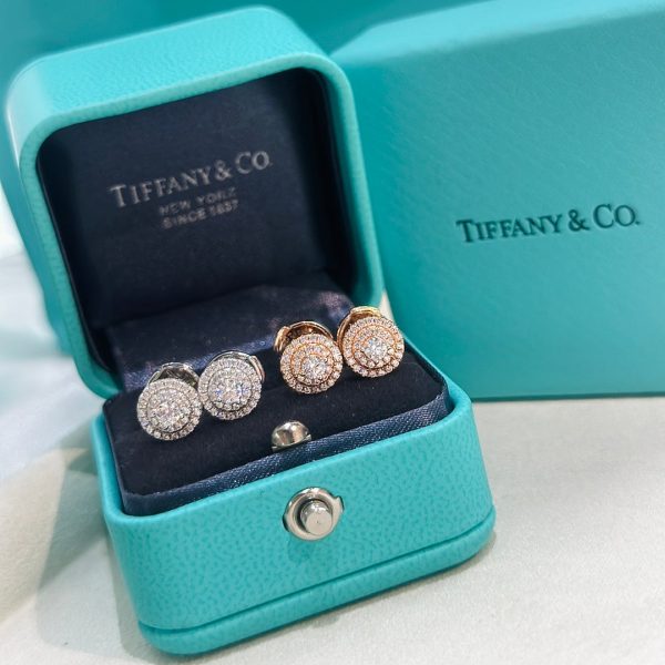 18K T Soleste Diamonds Rose Gold Earrings - 图片 7