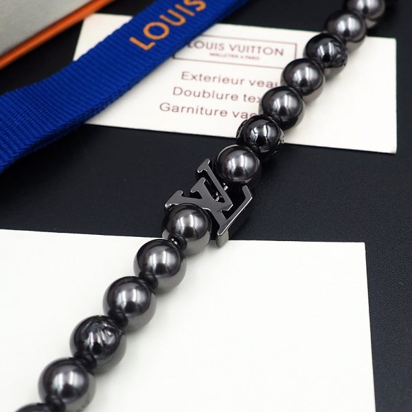 18K Louis Monogram Pearls Bracelet - 图片 8