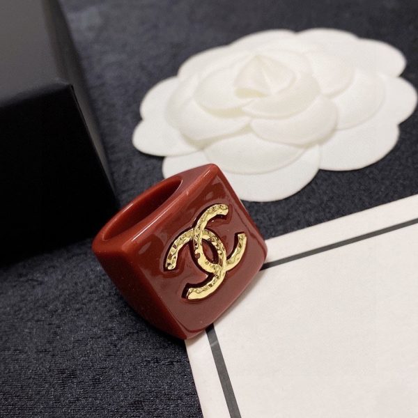 18K CC Vintage Red Ring - 图片 8