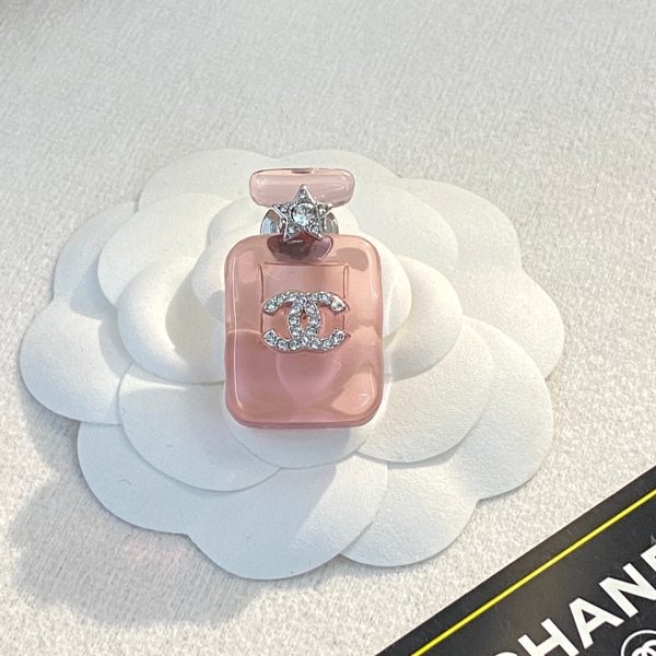 18K CC Perfume Color Bottle Brooch - Image 19
