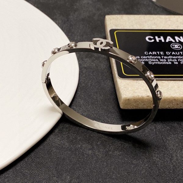 18K CC Vintage Diamond Bracelet - 图片 6